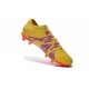 Chaussure de Foot adidas X 15.1 FG/AG Homme Jaune Violet
