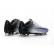 Chaussures à Crampons Nike Mercurial Vapor XI FG Blanc Bleu Noir