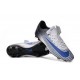Chaussures à Crampons Nike Mercurial Vapor XI FG Blanc Bleu Noir