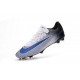 Chaussures à Crampons Nike Mercurial Vapor XI FG Blanc Bleu Noir
