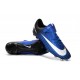 Chaussures à Crampons Nike Mercurial Vapor XI FG Bleu Blanc Noir