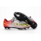 Nouvel 2016 Chaussures Football Nike Mercurial Vapor XI FG Rouge Argent