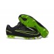 Nouvel 2016 Chaussures Football Nike Mercurial Vapor XI FG Noir Vert