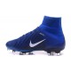 Nike Meilleur Mercurial Superfly V FG Crampon Homme Bleu Blanc
