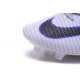 Nike Meilleur Mercurial Superfly V FG Crampon Homme Blanc Noir