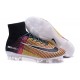 Nike Meilleur Mercurial Superfly V FG Crampon Homme Jaune Noir Rose