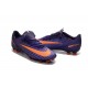 Nouvel 2016 Chaussures Football Nike Mercurial Vapor XI FG Violet Orange
