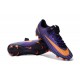 Nouvel 2016 Chaussures Football Nike Mercurial Vapor XI FG Violet Orange