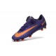Nouvel 2016 Chaussures Football Nike Mercurial Vapor XI FG Violet Orange