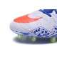 Crampon Nouveaux 2016 Nike Hypervenom Phantom II FG ACC Blanc Bleu Rouge