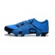 Chaussure de Foot adidas X 15.1 FG/AG Homme Bleu Noir