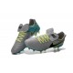 Neuf 2016 Nike Tiempo Legend 6 FG Crampons Football Homme Blanc Bleu Noir