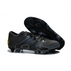 Chaussure de Foot adidas X 15.1 FG/AG Homme Noir Jaune