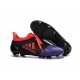 adidas X 16+ Purechaos FG Nouvel Crampons Football Noir Violet Rouge