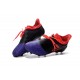 adidas X 16+ Purechaos FG Nouvel Crampons Football Noir Violet Rouge