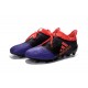 adidas X 16+ Purechaos FG Nouvel Crampons Football Noir Violet Rouge