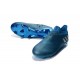Crampons de Foot Nouvel adidas Messi 16+ Pureagility FG Bleu Argent