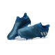 Crampons de Foot Nouvel adidas Messi 16+ Pureagility FG Bleu Argent