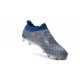 Crampons de Foot Nouvel adidas Messi 16+ Pureagility FG Argent Noir Bleu