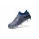 Crampons de Foot Nouvel adidas Messi 16+ Pureagility FG Argent Noir Bleu