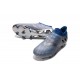Crampons de Foot Nouvel adidas Messi 16+ Pureagility FG Argent Noir Bleu