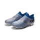 Crampons de Foot Nouvel adidas Messi 16+ Pureagility FG Argent Noir Bleu