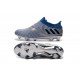 Crampons de Foot Nouvel adidas Messi 16+ Pureagility FG Argent Noir Bleu