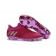 Crampons de Foot Nouvel adidas Messi 16+ Pureagility FG Rouge Argent