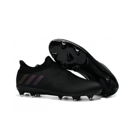 Crampons de Foot Nouvel adidas Messi 16+ Pureagility FG Tout Noir