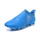 adidas X 16+ Purechaos FG Nouvel Crampons Football Bleu Argent