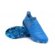 adidas X 16+ Purechaos FG Nouvel Crampons Football Bleu Argent