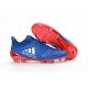 adidas X 16+ Purechaos FG Nouvel Crampons Football Bleu Rouge