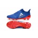 adidas X 16+ Purechaos FG Nouvel Crampons Football Bleu Rouge