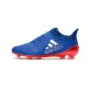 adidas X 16+ Purechaos FG Nouvel Crampons Football Bleu Rouge