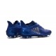 Chaussures de Foot adidas X 16+ Purechaos FG Techfit Bleu Argenta