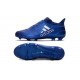 Chaussures de Foot adidas X 16+ Purechaos FG Techfit Bleu Argenta