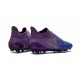 Chaussures de Foot adidas X 16+ Purechaos FG Techfit Violet Bleu