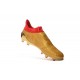 Chaussures de Foot adidas X 16+ Purechaos FG Techfit Doré Rouge