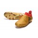 Chaussures de Foot adidas X 16+ Purechaos FG Techfit Doré Rouge