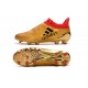 Chaussures de Foot adidas X 16+ Purechaos FG Techfit Doré Rouge