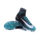 Nike Mercurial Superfly V FG ACC Neuf Crampons Football Noir Bleu Blanc