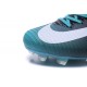 Nike Mercurial Superfly V FG ACC Neuf Crampons Football Noir Bleu Blanc
