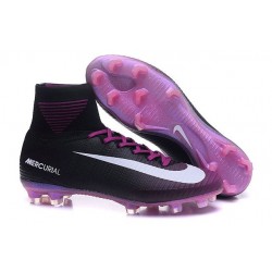 Nike Mercurial Superfly V FG ACC Neuf Crampons Football Noir Violet