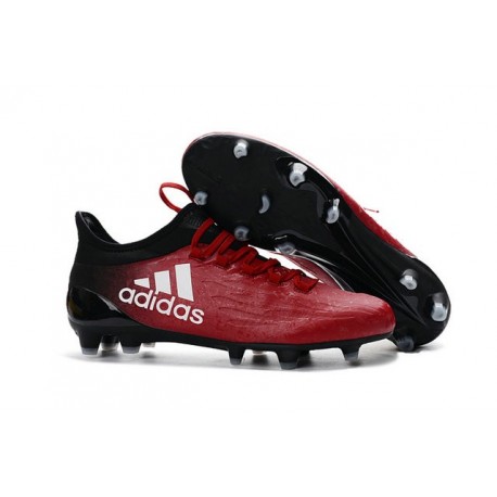 Chaussure adidas X 16.1 FG Homme Nouveaux 2016 Rouge Blanc