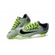 Nouvel 2016 Chaussures Football Nike Mercurial Vapor XI FG Platine Vert Noir