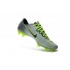 Nouvel 2016 Chaussures Football Nike Mercurial Vapor XI FG Platine Vert Noir
