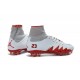 Crampon Nouveaux Nike Hypervenom Phantom II Neymar X Jordan NJR FG Blanc Rouge