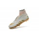 Crampon Nouveaux Nike Hypervenom Phantom II Neymar X Jordan NJR FG Blanc Or