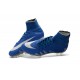 Crampon Nouveaux Nike Hypervenom Phantom II Neymar X Jordan NJR FG Bleu Argent