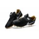 Neuf 2016 Nike Tiempo Legend 6 FG Crampons Football Homme Noir Blanc Or